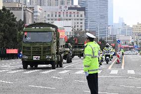 The Remains of The Chinese People's Volunteers Returned to China