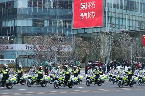 The Remains of The Chinese People's Volunteers Returned to China