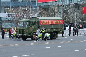 The Remains of The Chinese People's Volunteers Returned to China