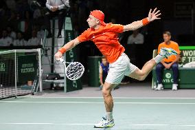 Davis Cup Final - Italy v Netherlands - Quarter-Final