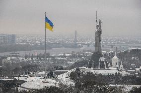 Access To The Great  Bell Tower Of The Lavra On The Grounds Of The Kyiv-Pechersk Lavra In Kyiv, Ukraine, Has Opened To The Publi