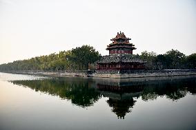 The Forbidden City Corner Tower Scenery in Beijing