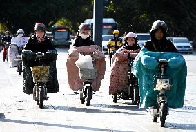 Cold Wave Yellow Alert in China