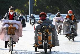Cold Wave Yellow Alert in China