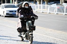 Cold Wave Yellow Alert in China