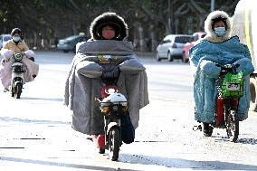 Cold Wave Yellow Alert in China