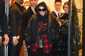 Madonna Celebrity Sightings In Milan