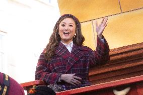 Celebs At Macys Thanksgiving Day Parade - NYC