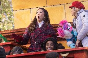 Celebs At Macys Thanksgiving Day Parade - NYC