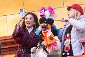 Celebs At Macys Thanksgiving Day Parade - NYC