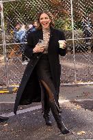 Celebs At Macys Thanksgiving Day Parade - NYC