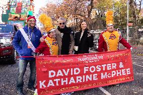 Celebs At Macys Thanksgiving Day Parade - NYC