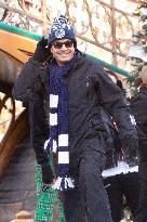 Celebs At Macys Thanksgiving Day Parade - NYC