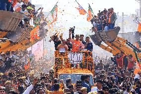 Uttar Pradesh Chief Minister Yogi Adityanath Road Show In Jaipur