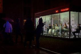 Artists Fleeing War Perform In Warsaw