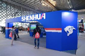 CSL Shanghai Shenhua F.C. Stand at the Shanghai Sports Show