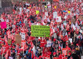 Teachers Strike - Montreal