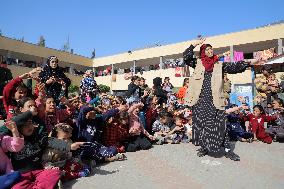 MIDEAST-GAZA-CHILDREN