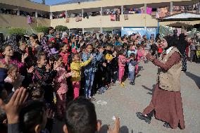 MIDEAST-GAZA-CHILDREN