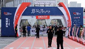Body-building Booth at Shanghai Sports Show