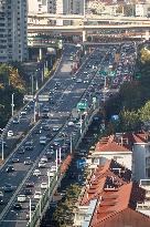 Traffic Jams in Shanghai