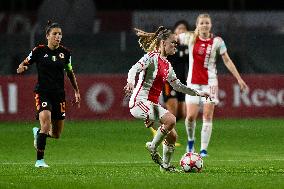 AS Roma v AFC Ajax: Group C - UEFA Women's Champions League 2023/24