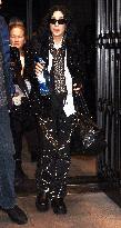 Cher Leaves Her Hotzl - NYC