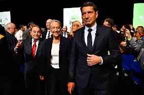 PM Borne Visits Mayor's Congress - Paris