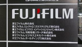 Fujifilm signage and logo