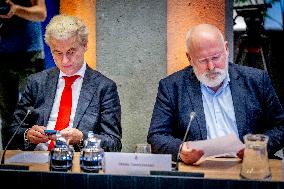 Coalition Talks - The Hague