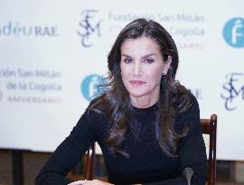 Queen Letizia At Language And Journalism Seminar - La Rioja