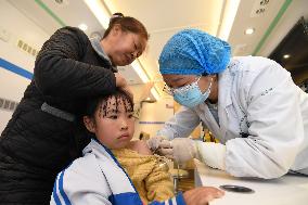 Students Get Flu Shots