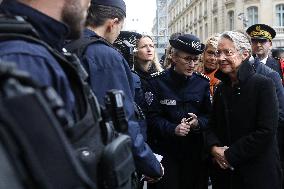 PM Borne Launches The Campain Against Sexist Violences - Paris