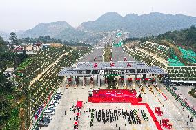 CHINA-GUIZHOU-EXPRESSWAY-OPENING TO TRAFFIC (CN)
