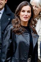 Queen Letizia At Language And Journalism Seminar - La Rioja