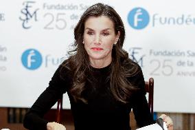 Queen Letizia At Language And Journalism Seminar - La Rioja