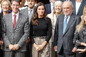 Queen Letizia At Language And Journalism Seminar - La Rioja