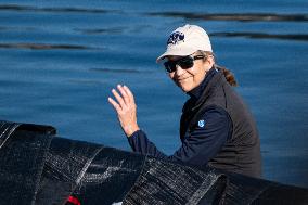 King Juan Carlos And Infanta Elena Enjoy A Day At The Regatta - Sanxenxo