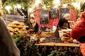 Christmas Market Opens In Krakow