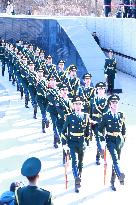 The Burial Ceremony of The Remains of The Tenth Batch of Chinese People's Volunteers in South Korea Held in Shenyang