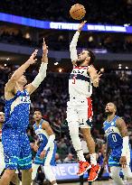 (SP)U.S.-MILWAUKEE-BASKETBALL-NBA-WIZARDS VS BUCKS