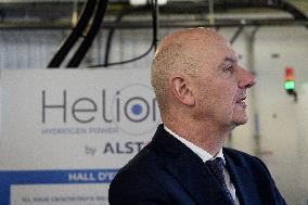 Roland Lescure Visits Alstom Subsidiary Helion Hydrogen Power - Aix-En-Provence
