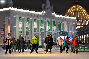 RUSSIA-MOSCOW-ICE RINK-OPENING