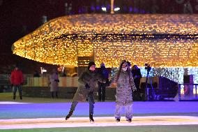 RUSSIA-MOSCOW-ICE RINK-OPENING