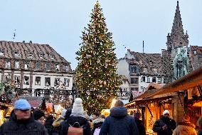Inauguration Of The 2023 Christmas Market Strasbourg