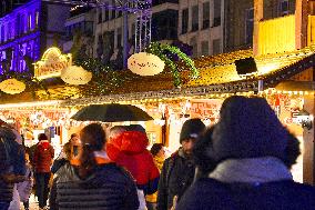 Inauguration Of The 2023 Christmas Market Strasbourg