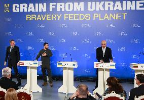 Grain From Ukraine International Summit In Kyiv, Amid Russia's Invasion Of Ukraine