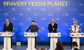 Grain From Ukraine International Summit In Kyiv, Amid Russia's Invasion Of Ukraine