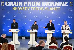 Grain From Ukraine International Summit In Kyiv, Amid Russia's Invasion Of Ukraine