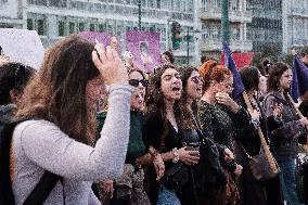 International Day For The Elimination Of Violence Against Women In Athens